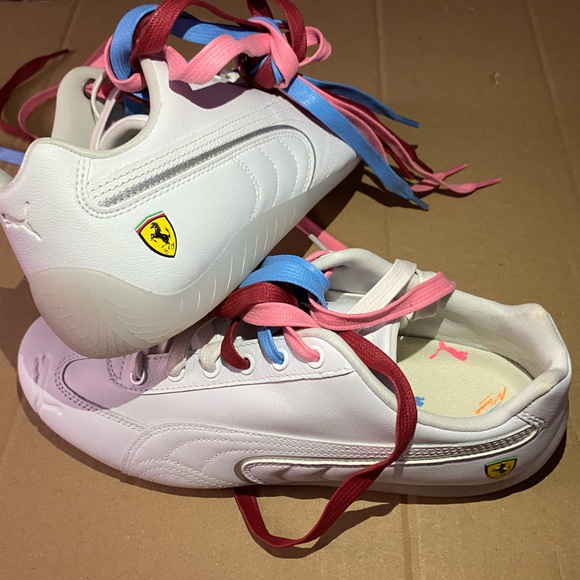 Puma [9] Ferrari Speedcat FI Miami White es - Picture 2 of 8